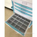 hospital abs trolley medical emergency trolley with drawers